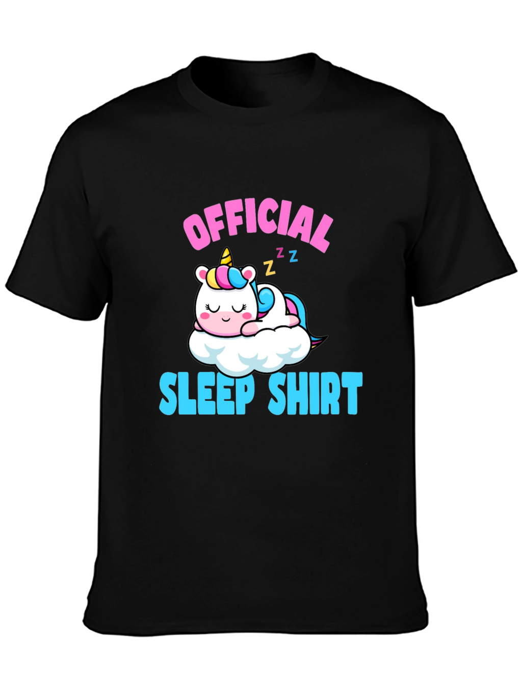 Official Sleep Shirt Unicorn T-Shirt