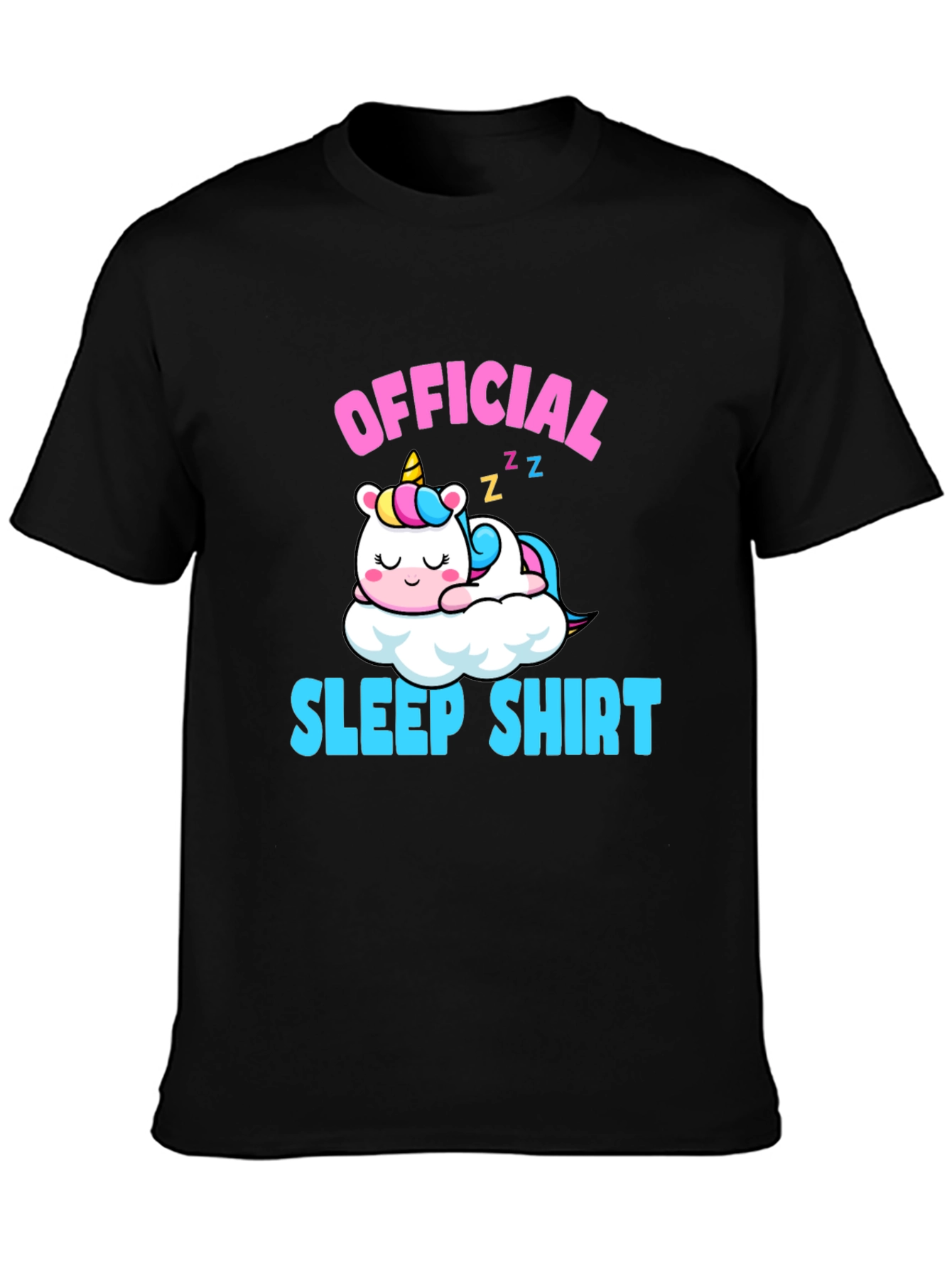 Official Sleep Shirt Unicorn T-Shirt