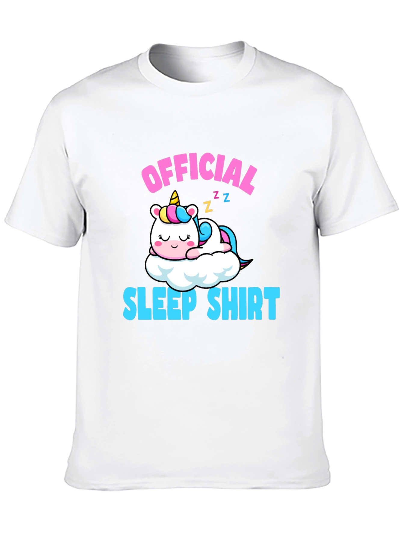 Official Sleep Shirt Unicorn T-Shirt