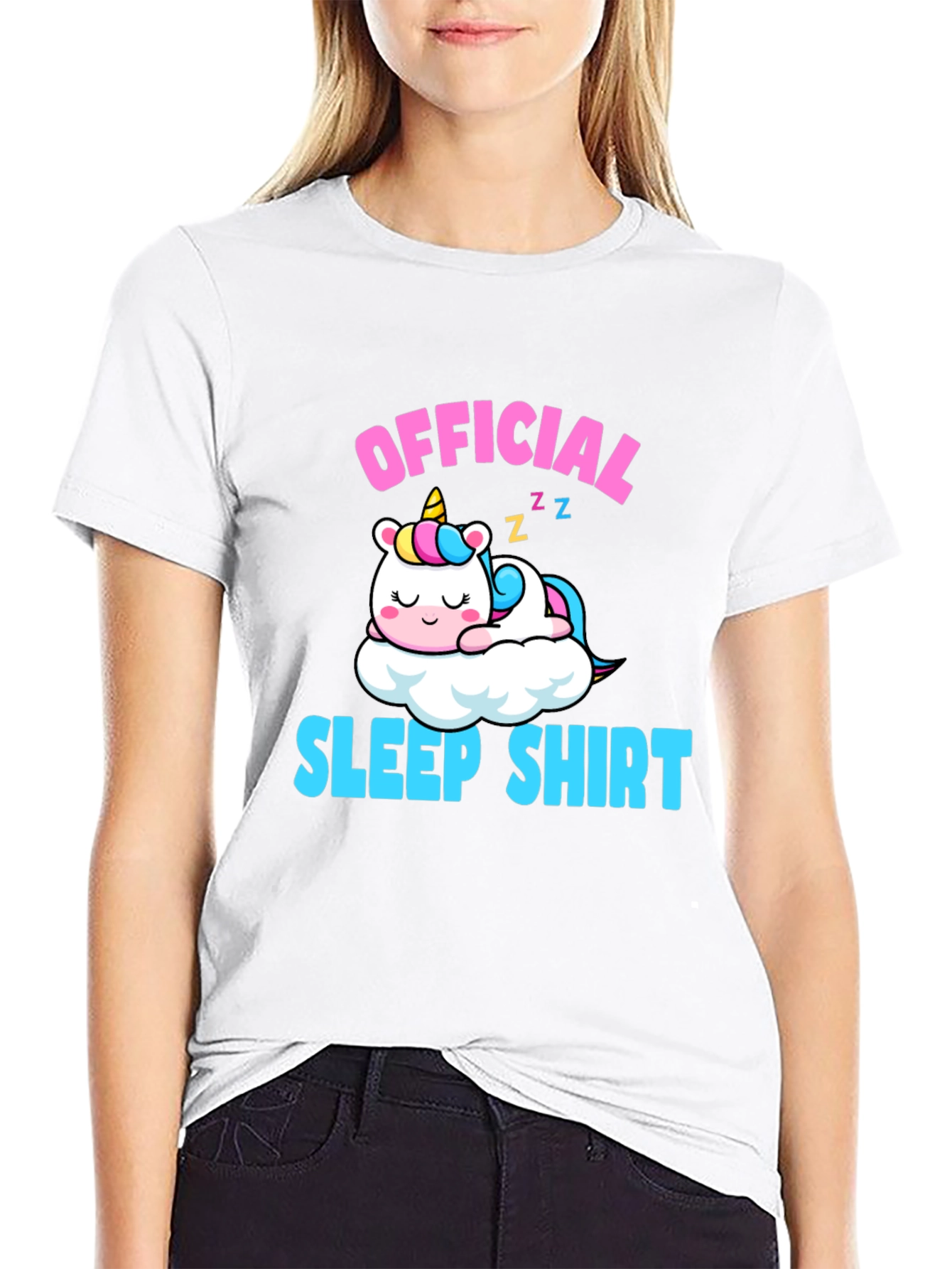 Official Sleep Shirt Unicorn T-Shirt