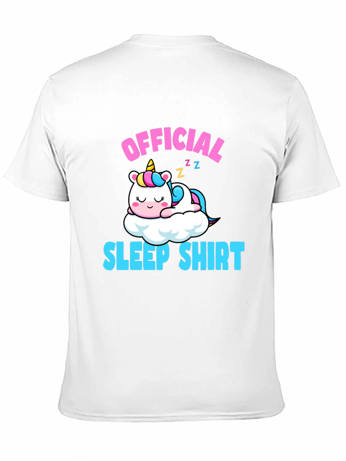 Official Sleep Shirt Unicorn T-Shirt