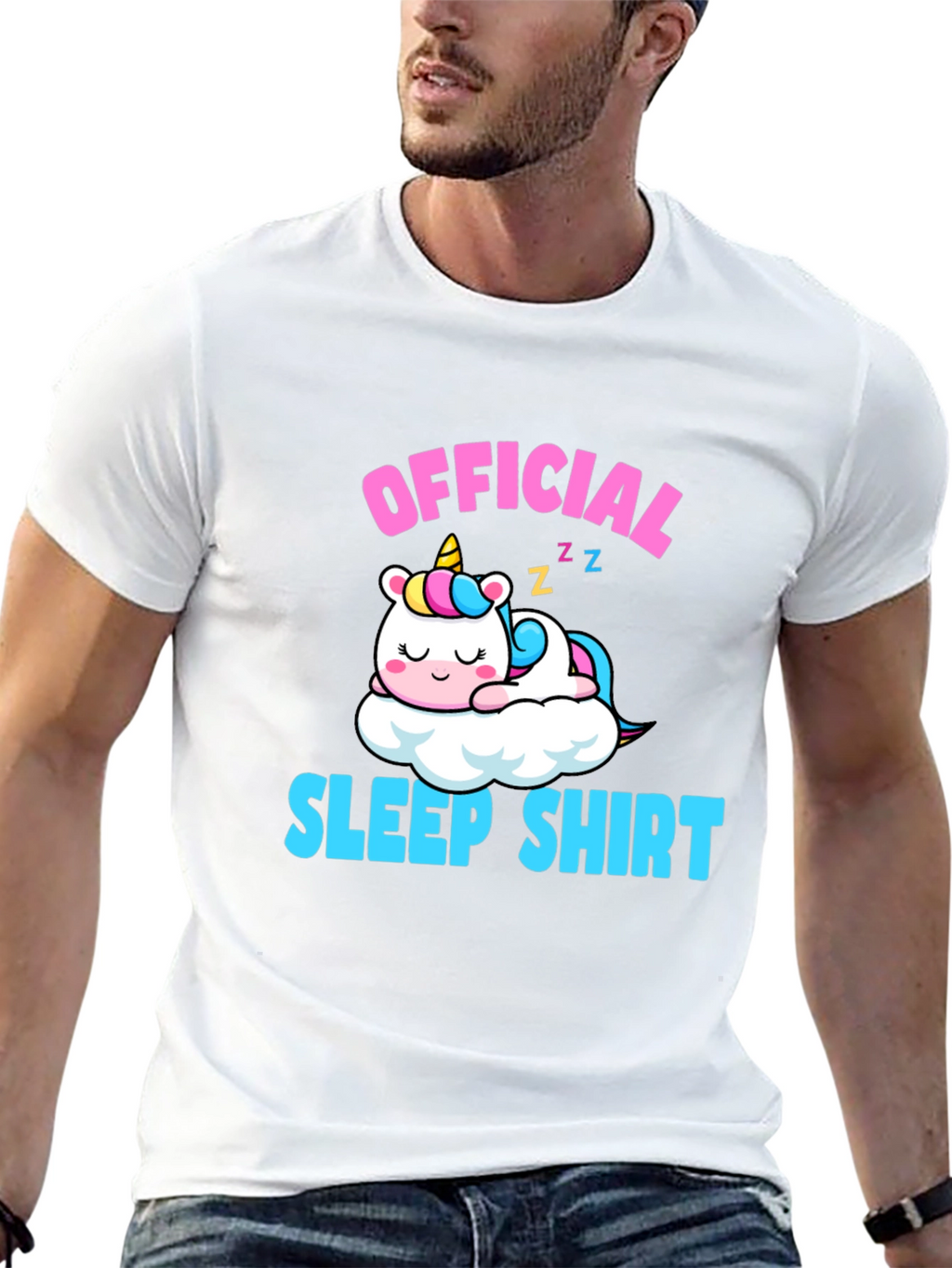 Official Sleep Shirt Unicorn T-Shirt
