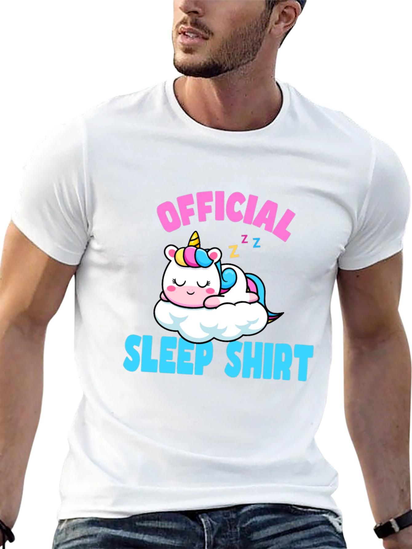 Official Sleep Shirt Unicorn T-Shirt
