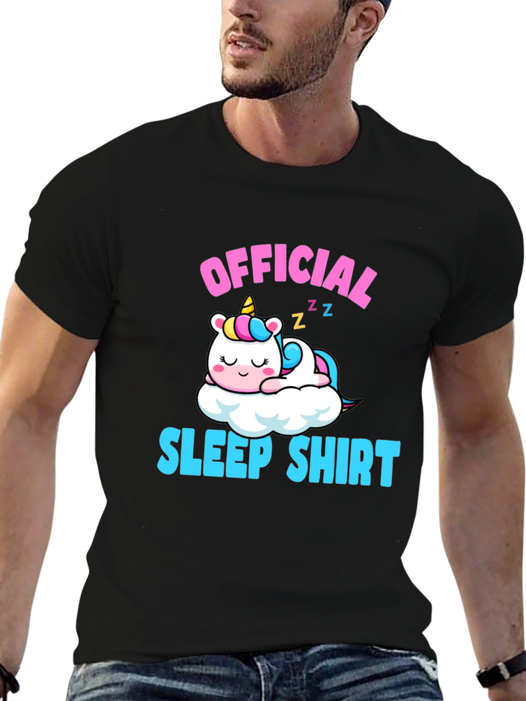 Official Sleep Shirt Unicorn T-Shirt