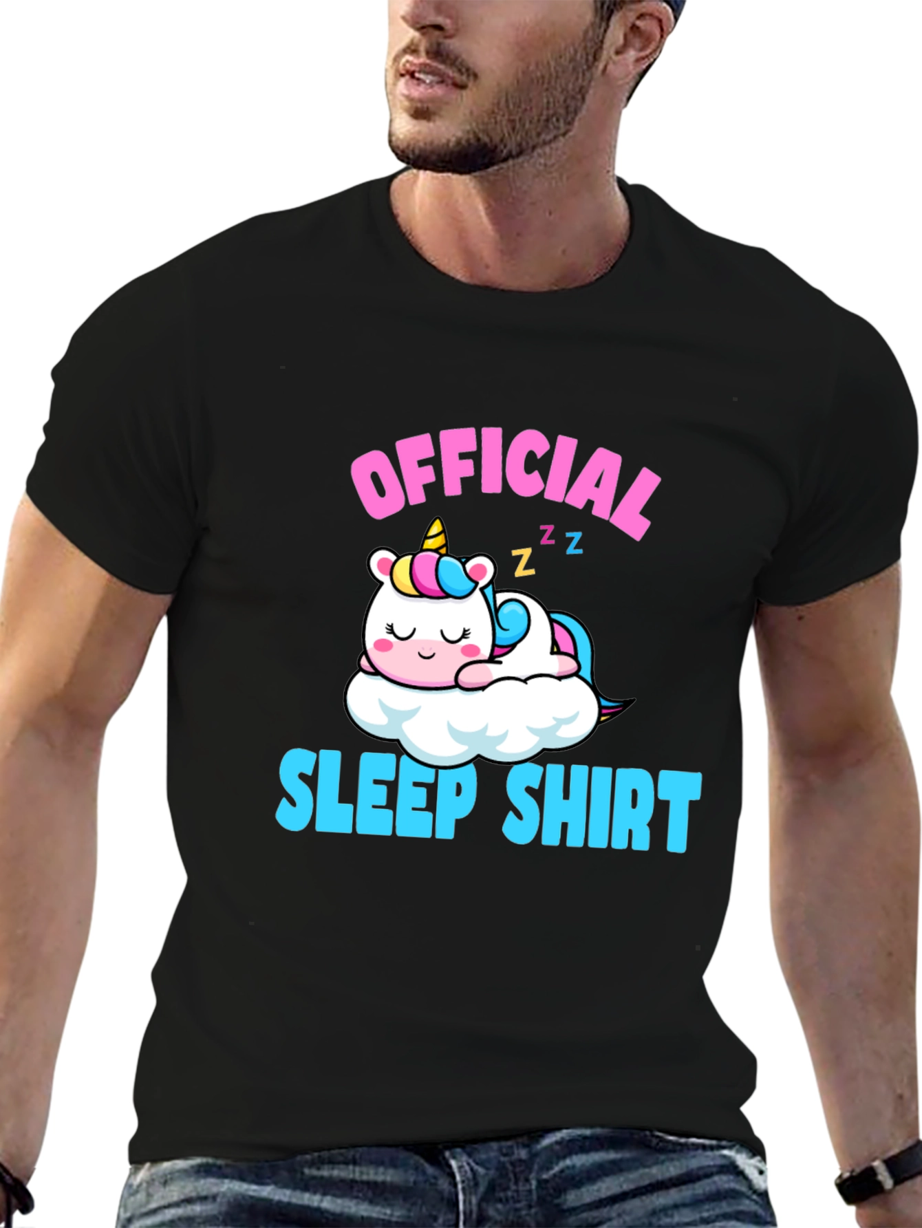 Official Sleep Shirt Unicorn T-Shirt