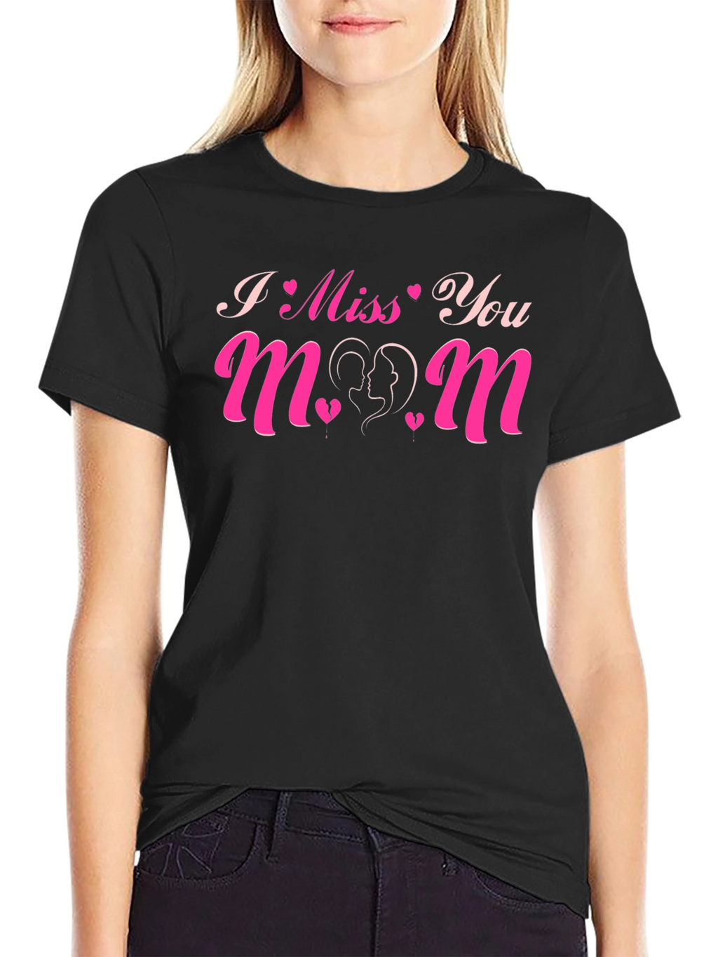 I Miss You Mom Graphic T-Shirt