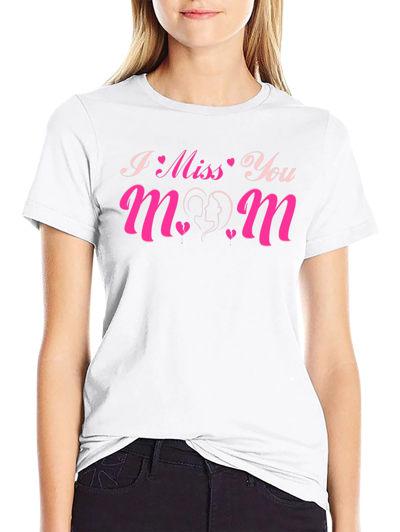 I Miss You Mom Graphic T-Shirt