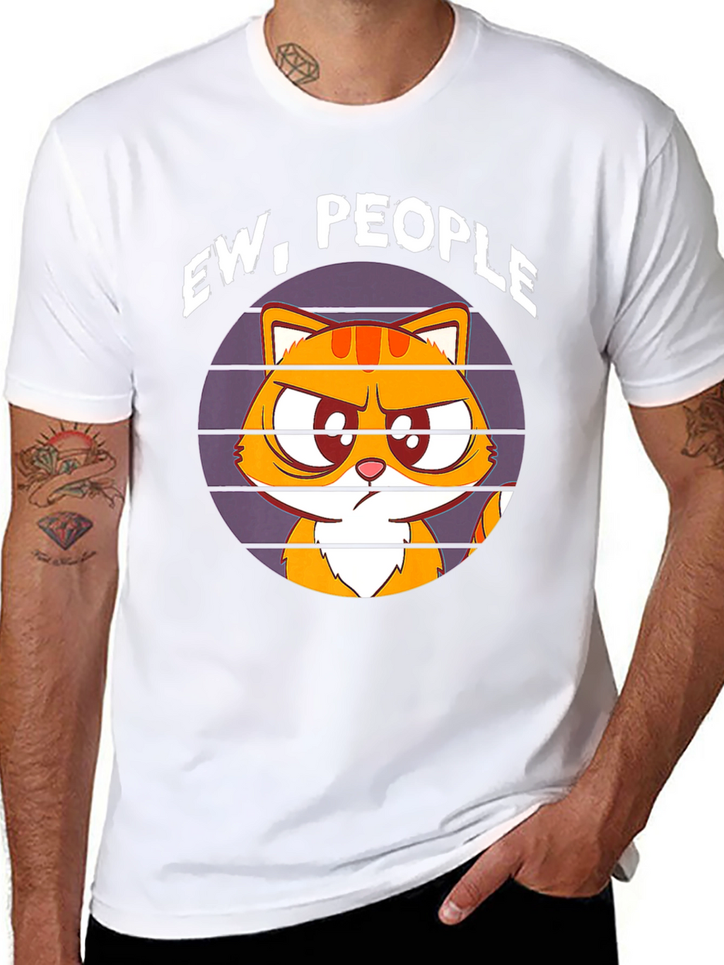 Ew People Cat T-Shirt