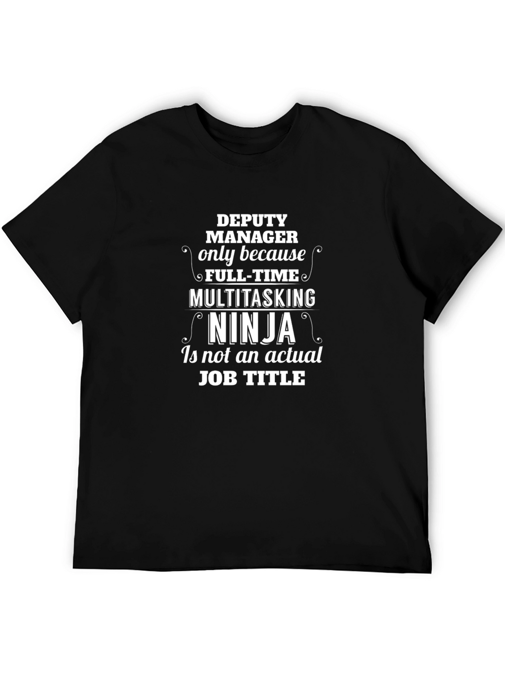 Deputy Manager Ninja Graphic T-Shirt