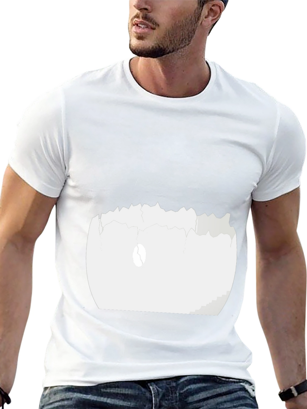 Cracked Egg Graphic Tee - Unisex