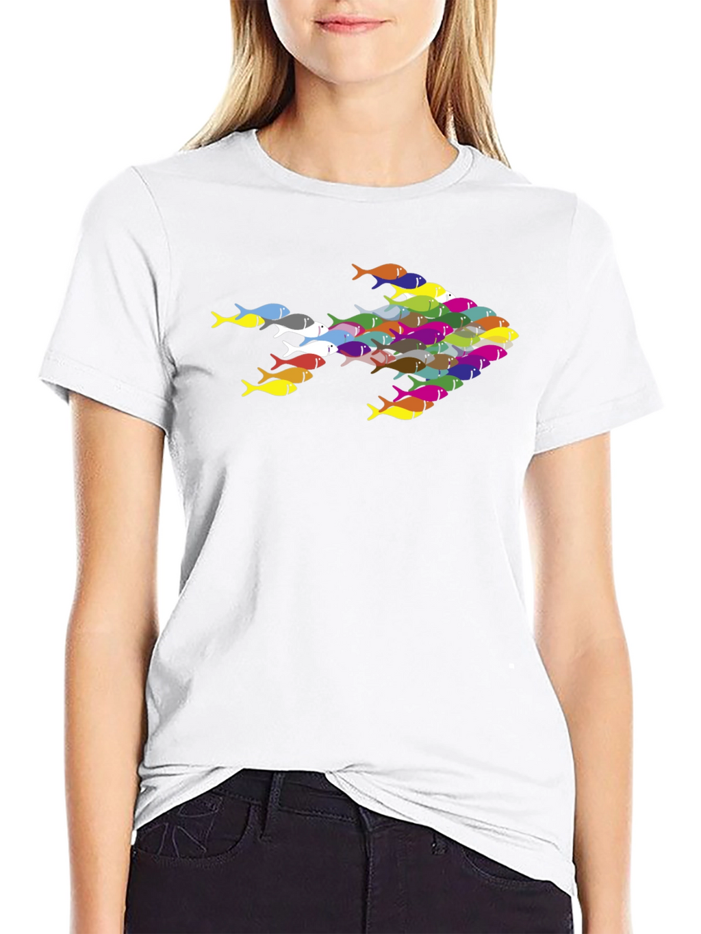 School of Fish Arrow Graphic Tee