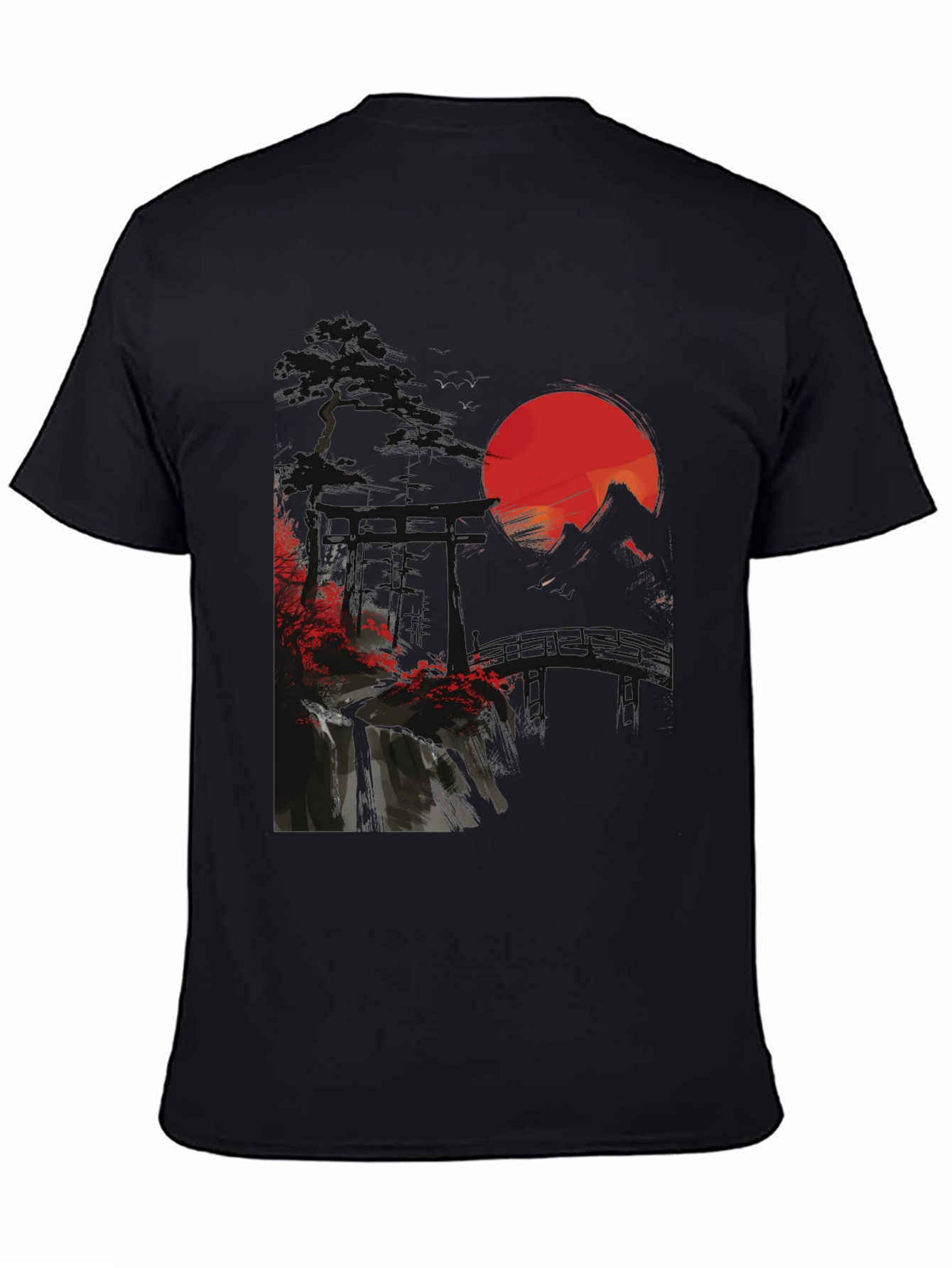 Japanese Sunset Graphic Tee