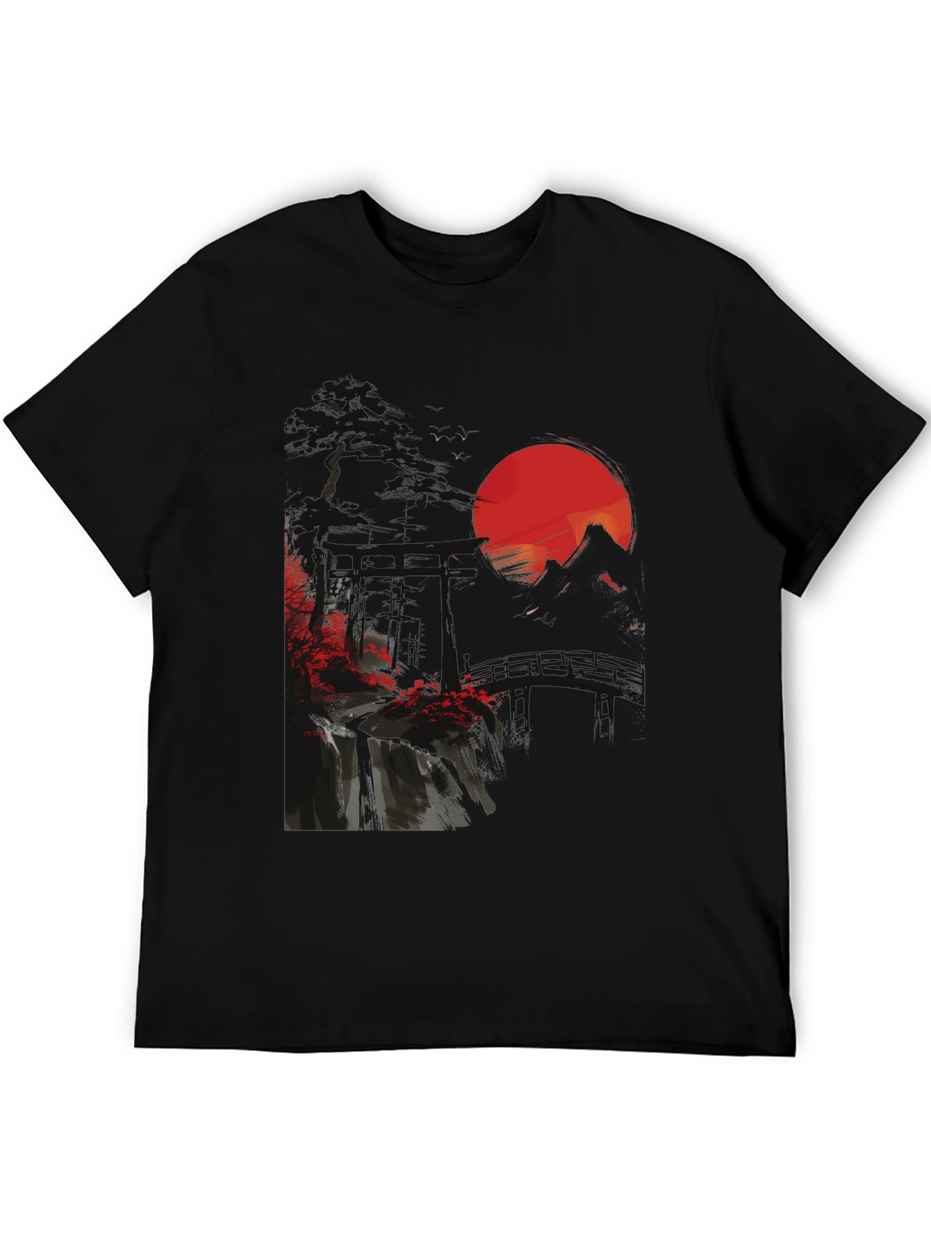 Japanese Sunset Graphic Tee