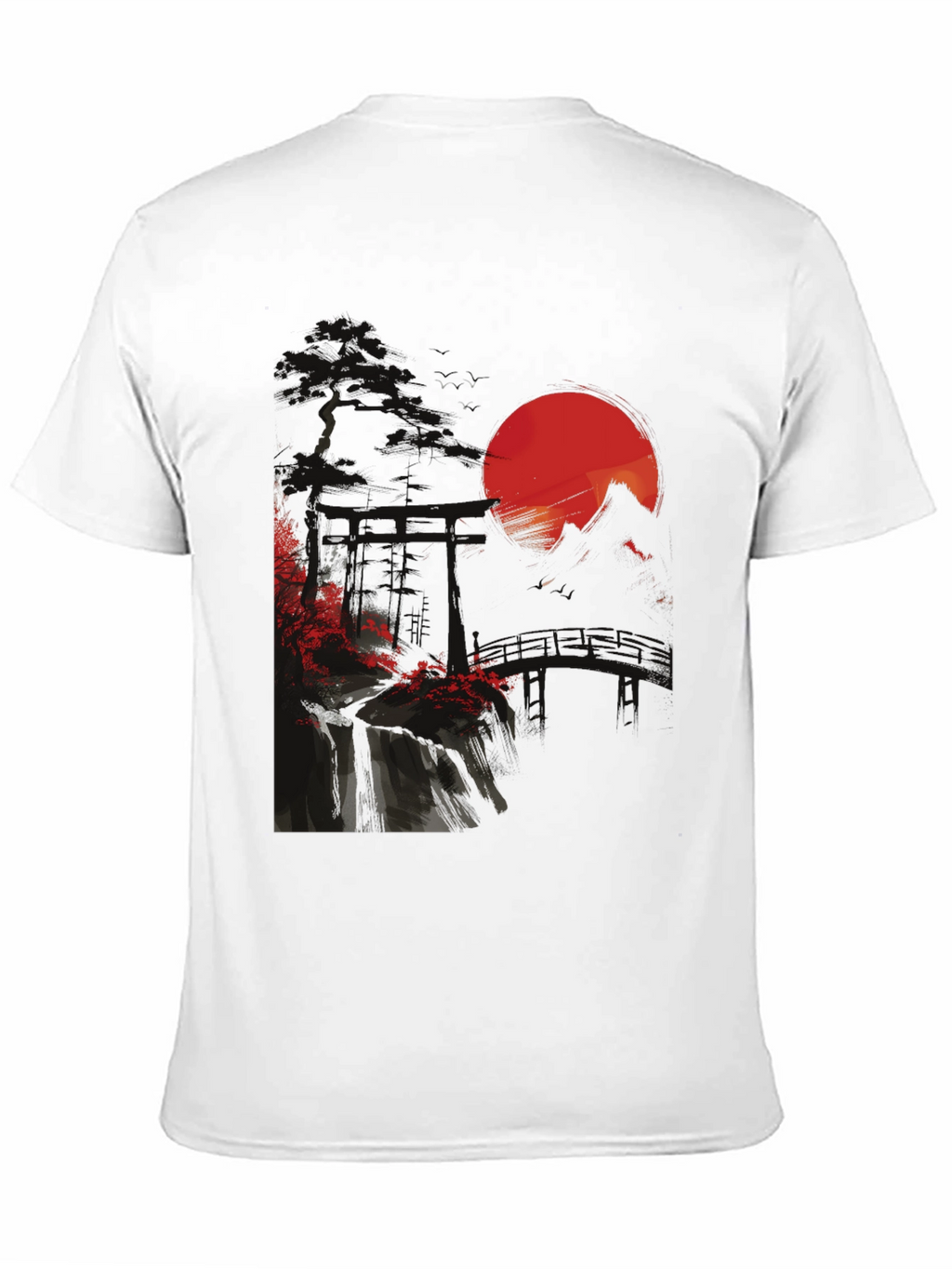 Japanese Sunset Graphic Tee