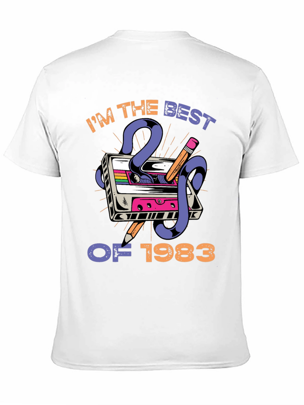 Retro 1983 Cassette Tape Graphic Tee