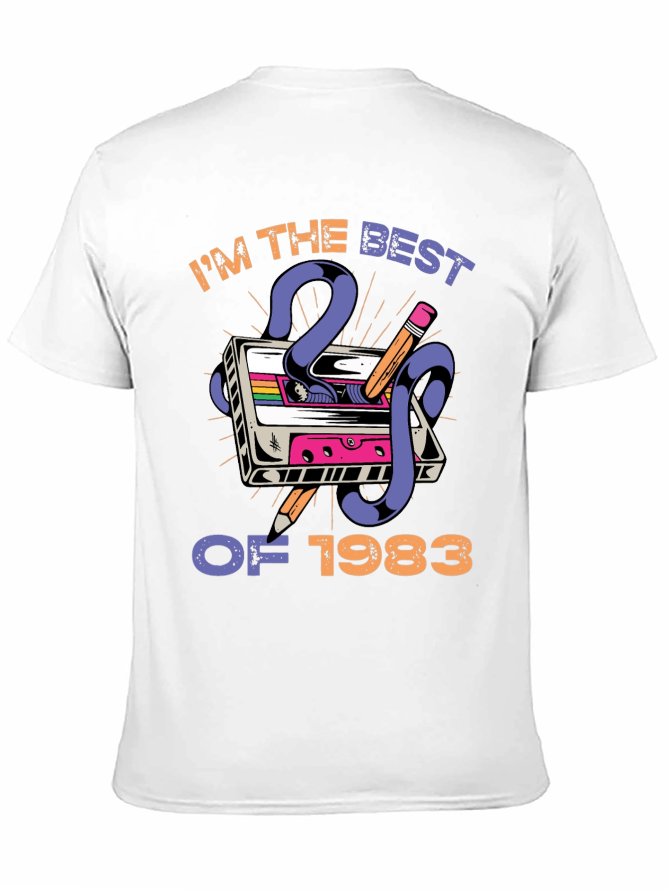 Retro 1983 Cassette Tape Graphic Tee
