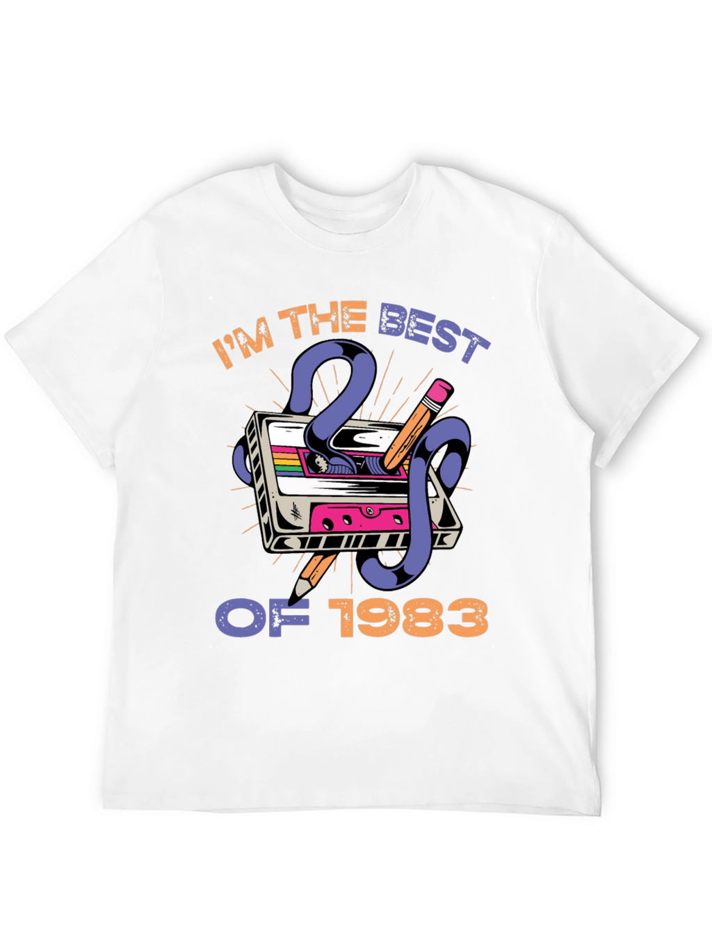 Retro 1983 Cassette Tape Graphic Tee