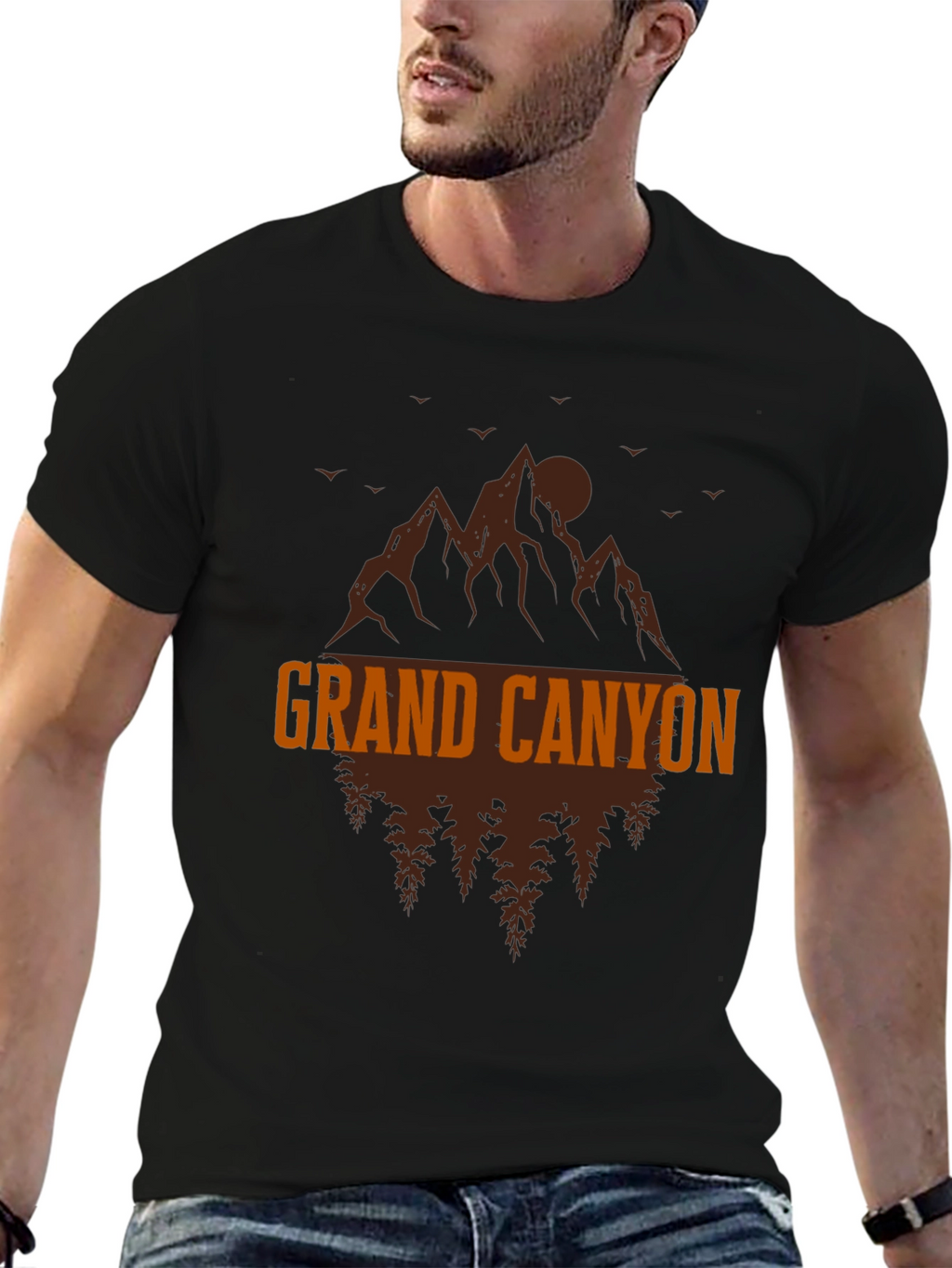 Grand Canyon Graphic Tee - Outdoor Adventure Shirt
