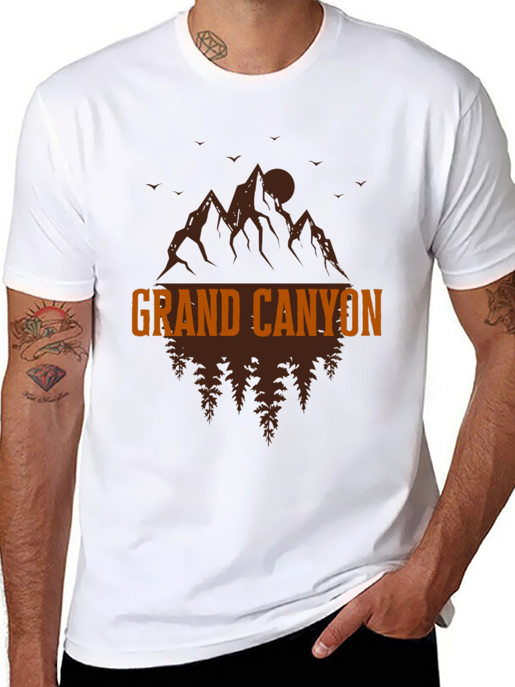 Grand Canyon Graphic Tee - Outdoor Adventure Shirt