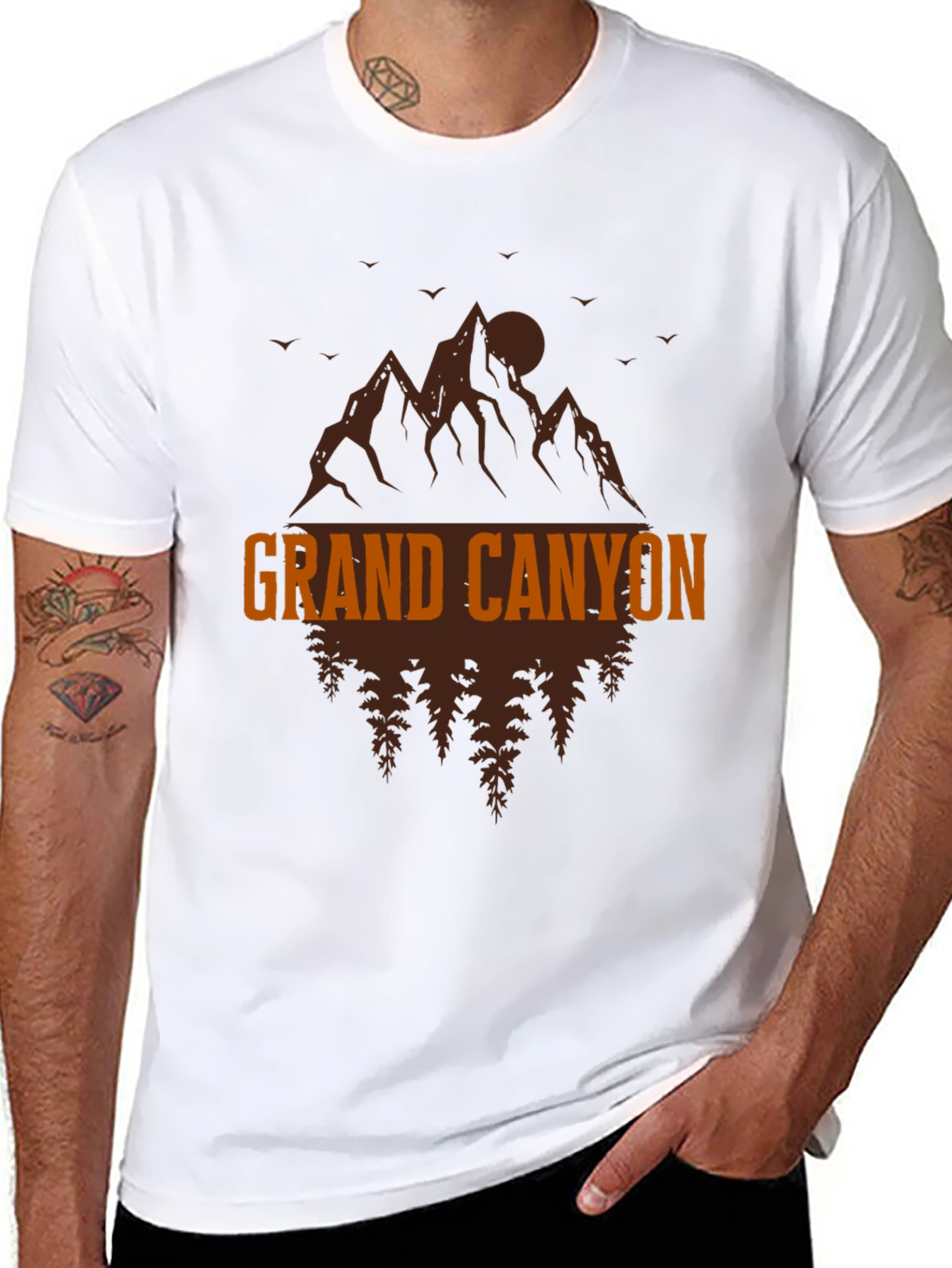 Grand Canyon Graphic Tee - Outdoor Adventure Shirt
