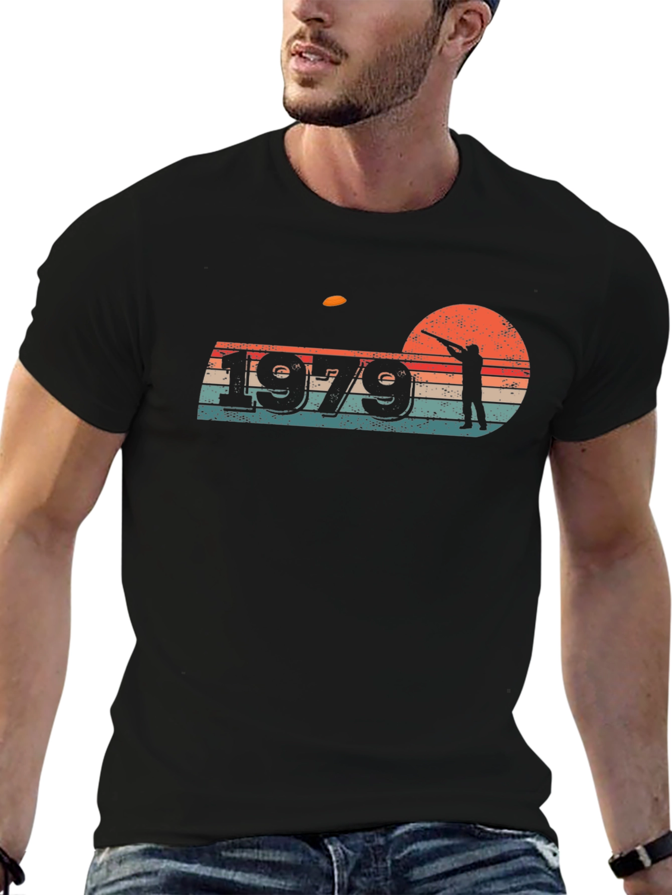 1979 Clay Shooting T-Shirt Vintage Style
