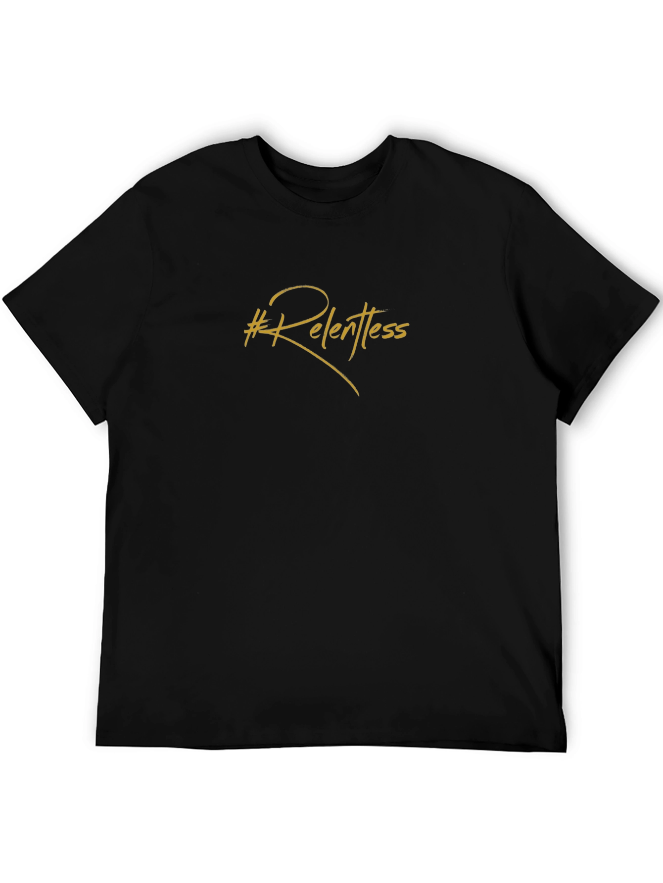 Relentless Black Graphic Tee