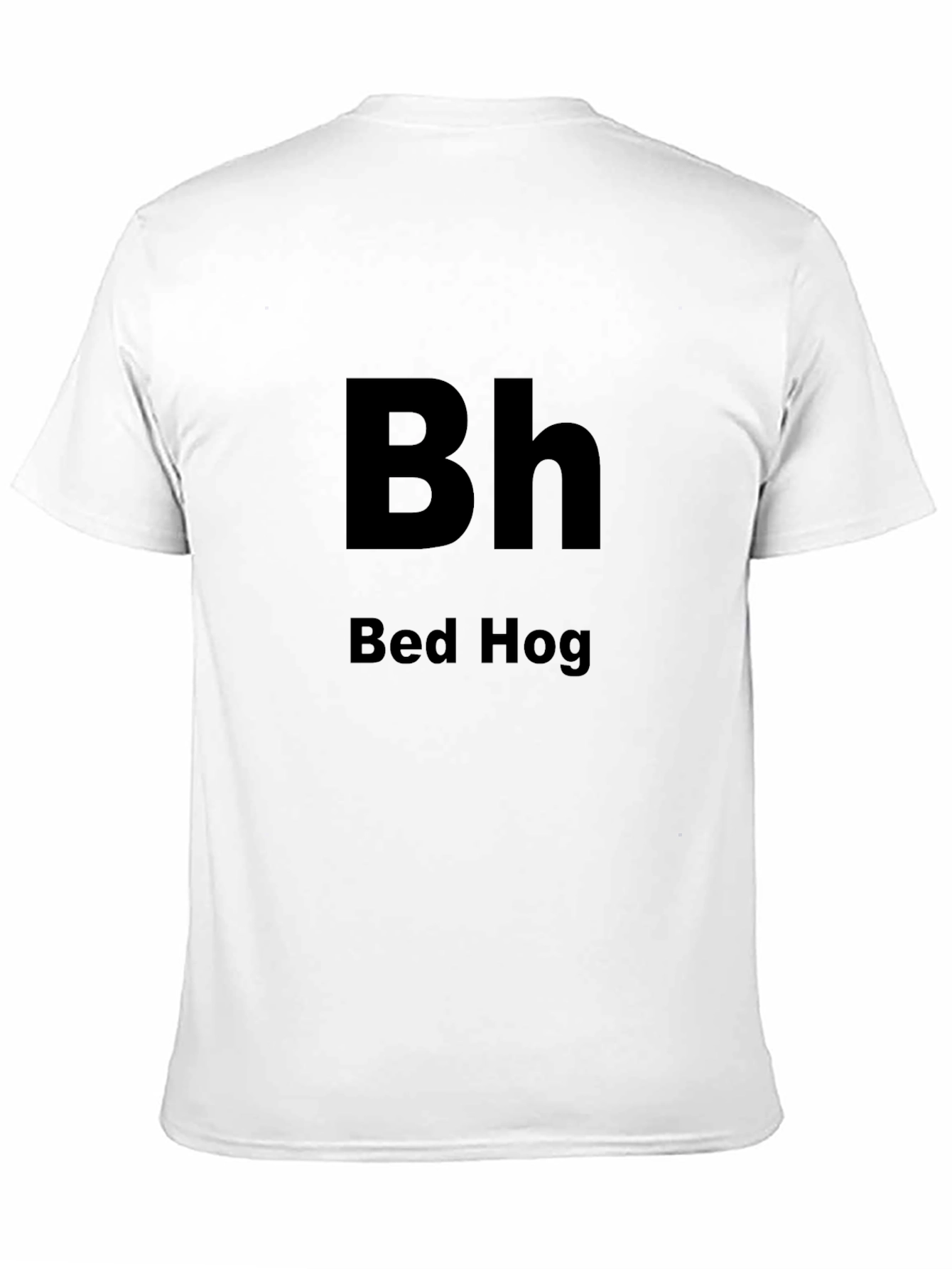 Bed Hog Graphic Tee - Black Cotton T-Shirt