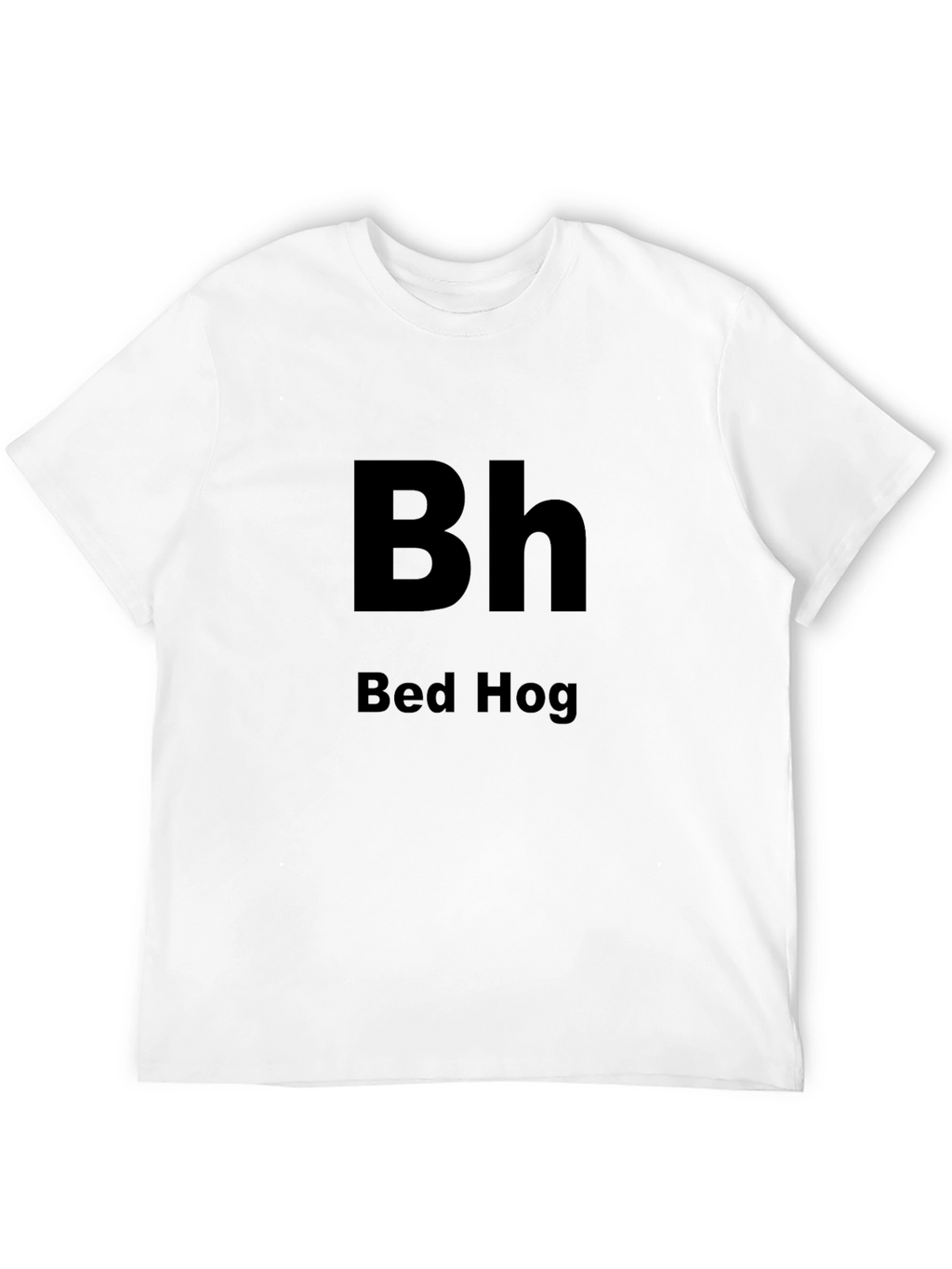 Bed Hog Graphic Tee - Black Cotton T-Shirt