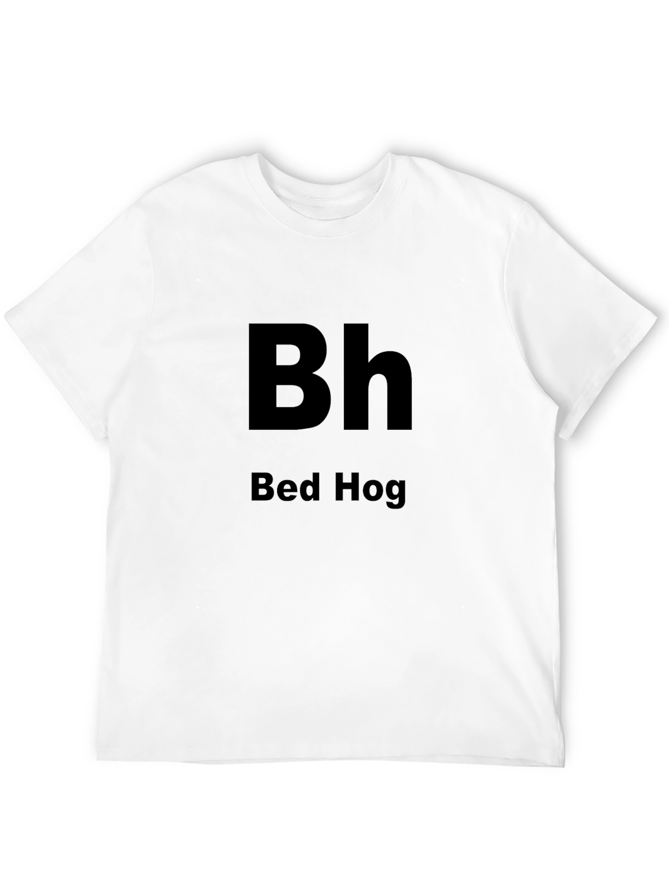 Bed Hog Graphic Tee - Black Cotton T-Shirt