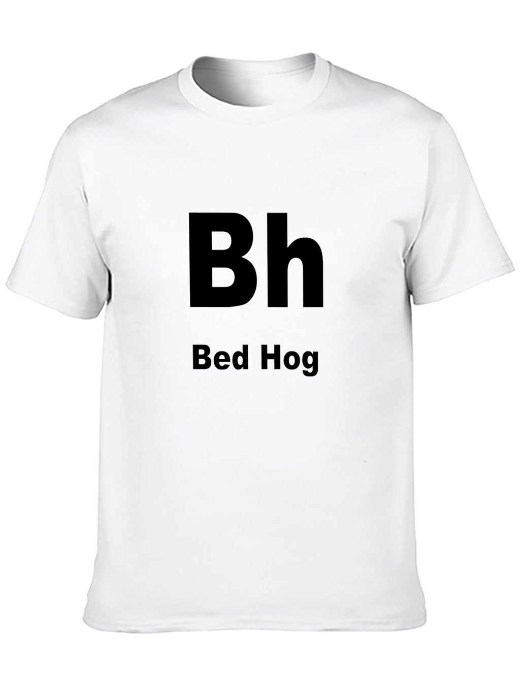 Bed Hog Graphic Tee - Black Cotton T-Shirt