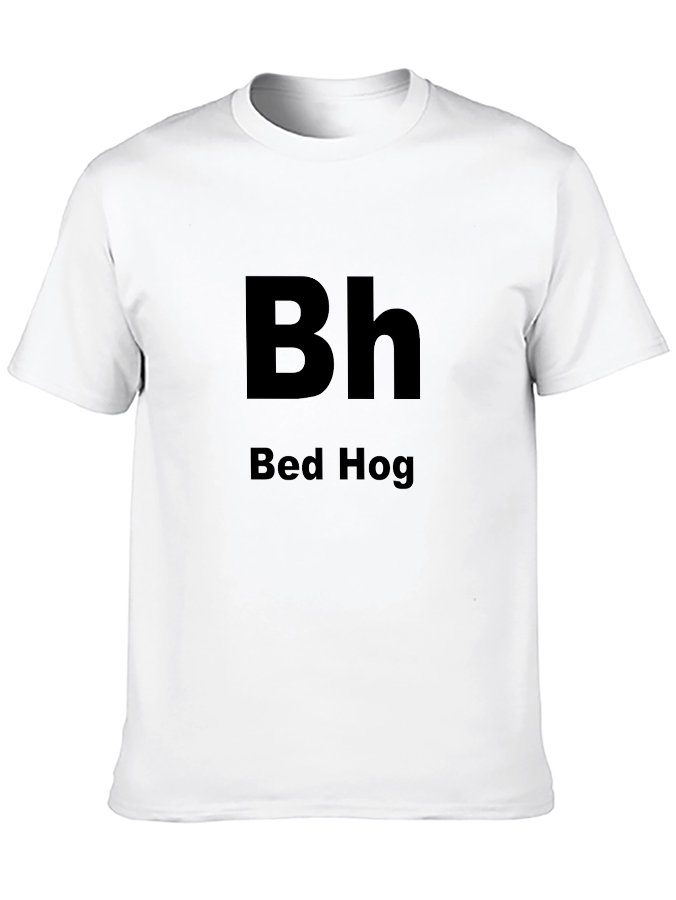 Bed Hog Graphic Tee - Black Cotton T-Shirt