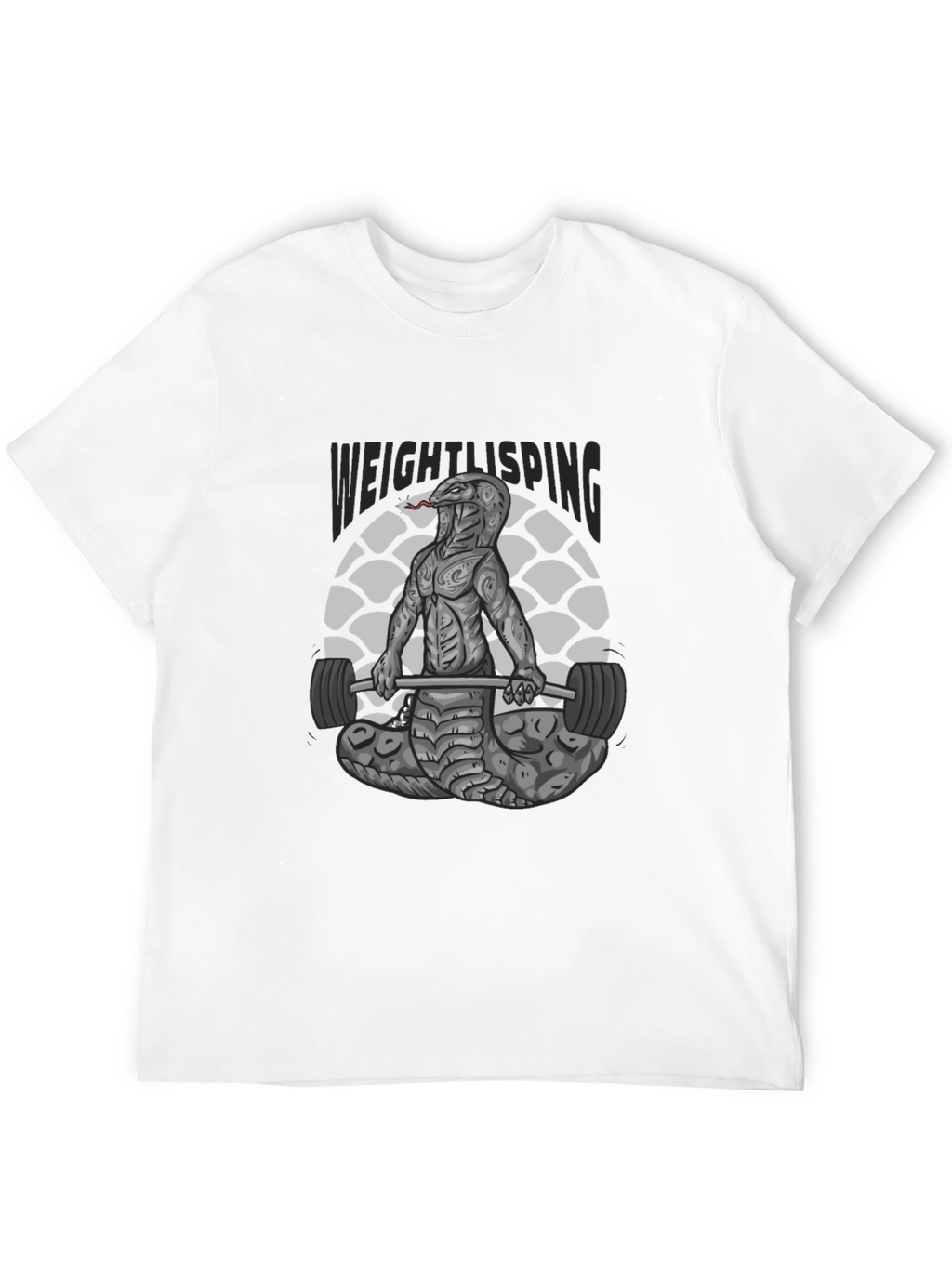 Weightlifting Snake T-Shirt - Cobra Gym Tee