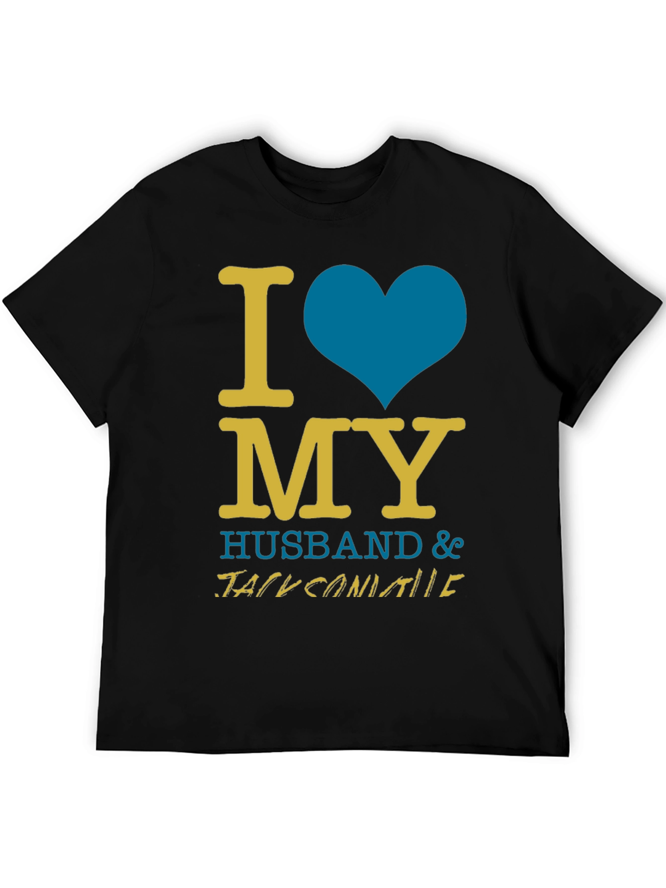 I Love My Husband T-Shirt - Jacksonville Fan Apparel