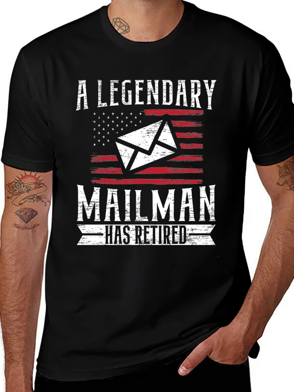 Legendary Retired Mailman T-Shirt