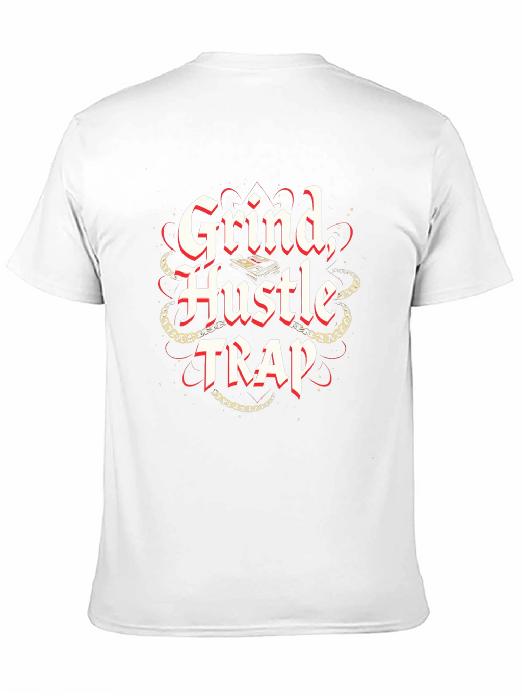 Grind Hustle Trap T-Shirt Black