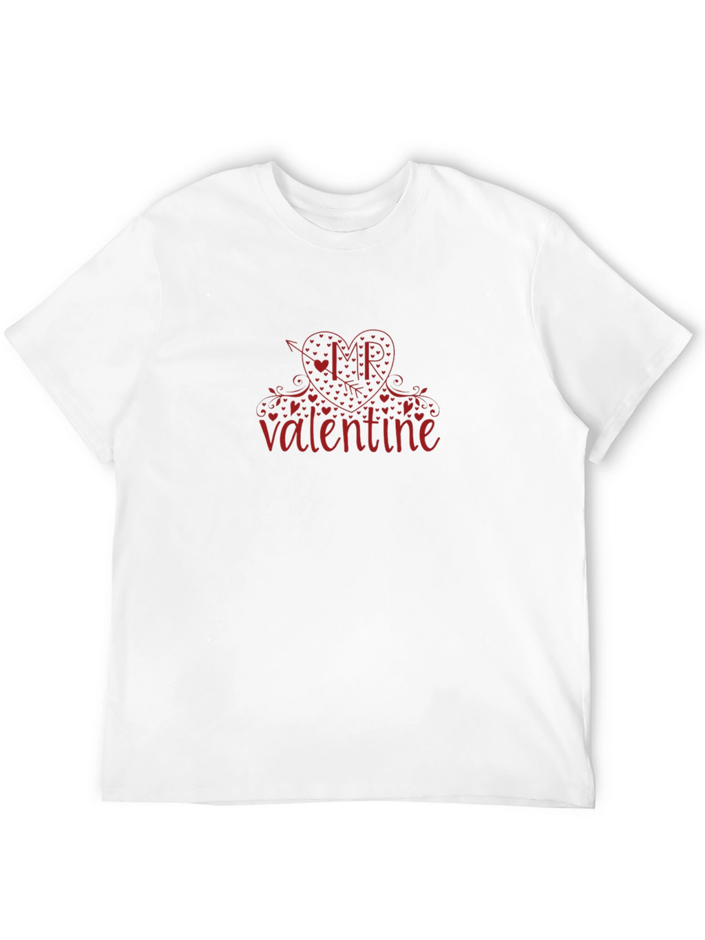Mr. Valentine Graphic Tee - Cupids Arrow Heart