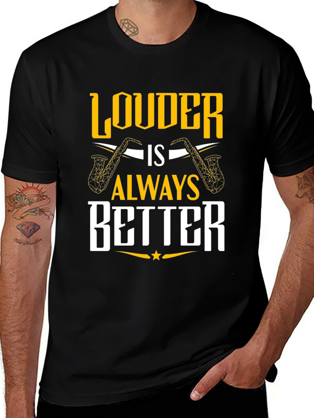 Louder is Always Better Saxophone T-Shirt