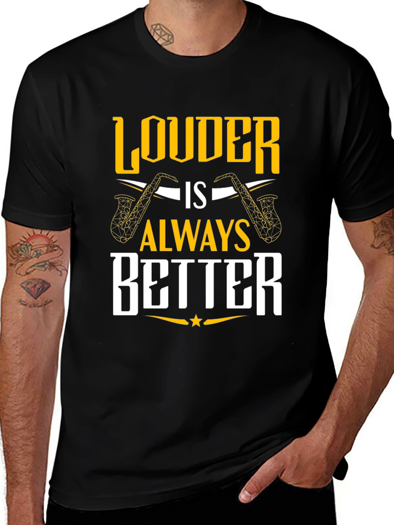 Louder is Always Better Saxophone T-Shirt