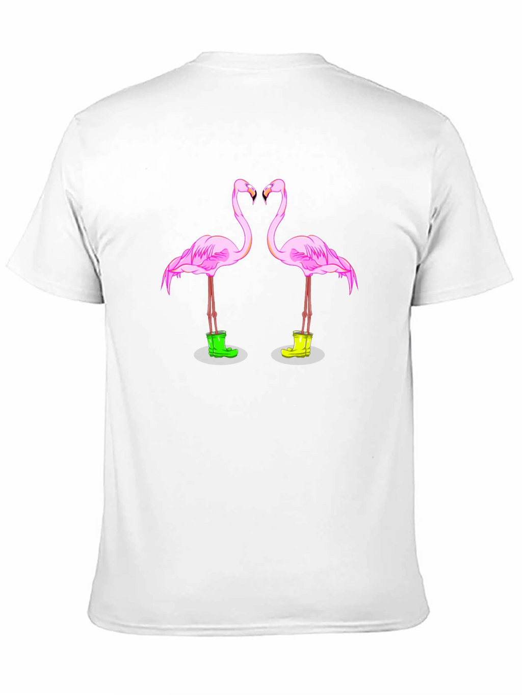 Flamingo Boots Graphic T-Shirt
