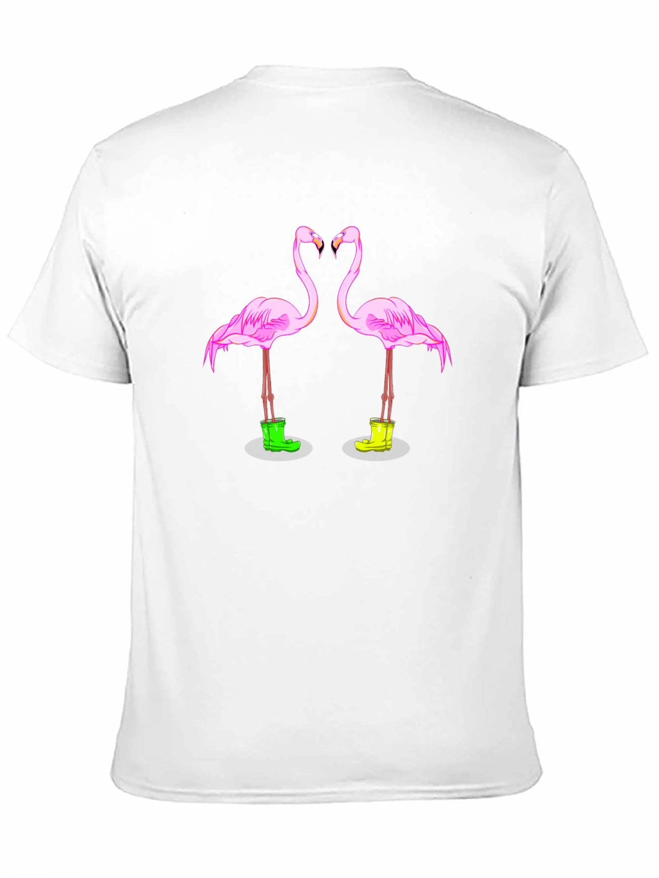 Flamingo Boots Graphic T-Shirt