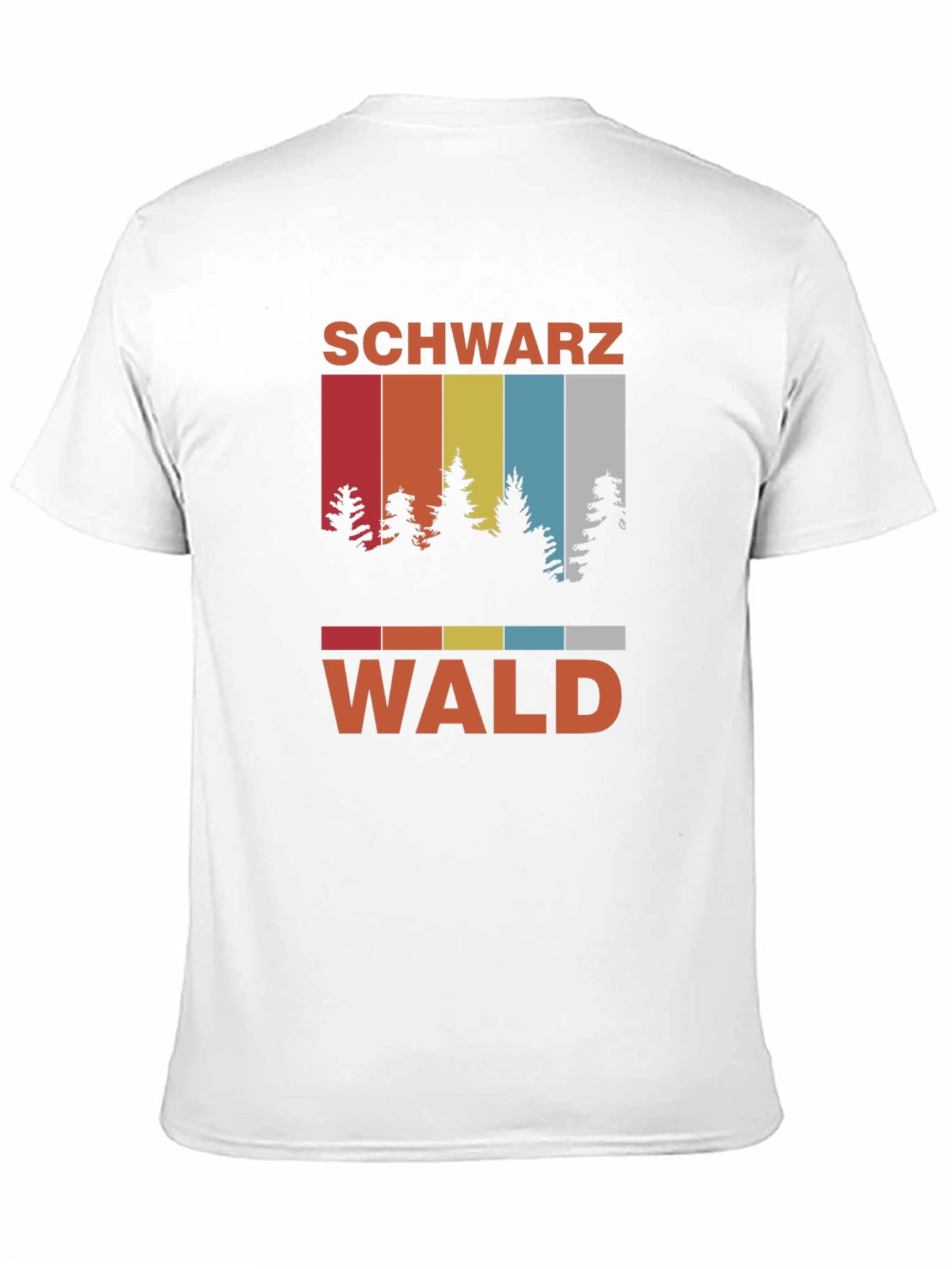 Schwarzwald T-Shirt - Retro Forest Design