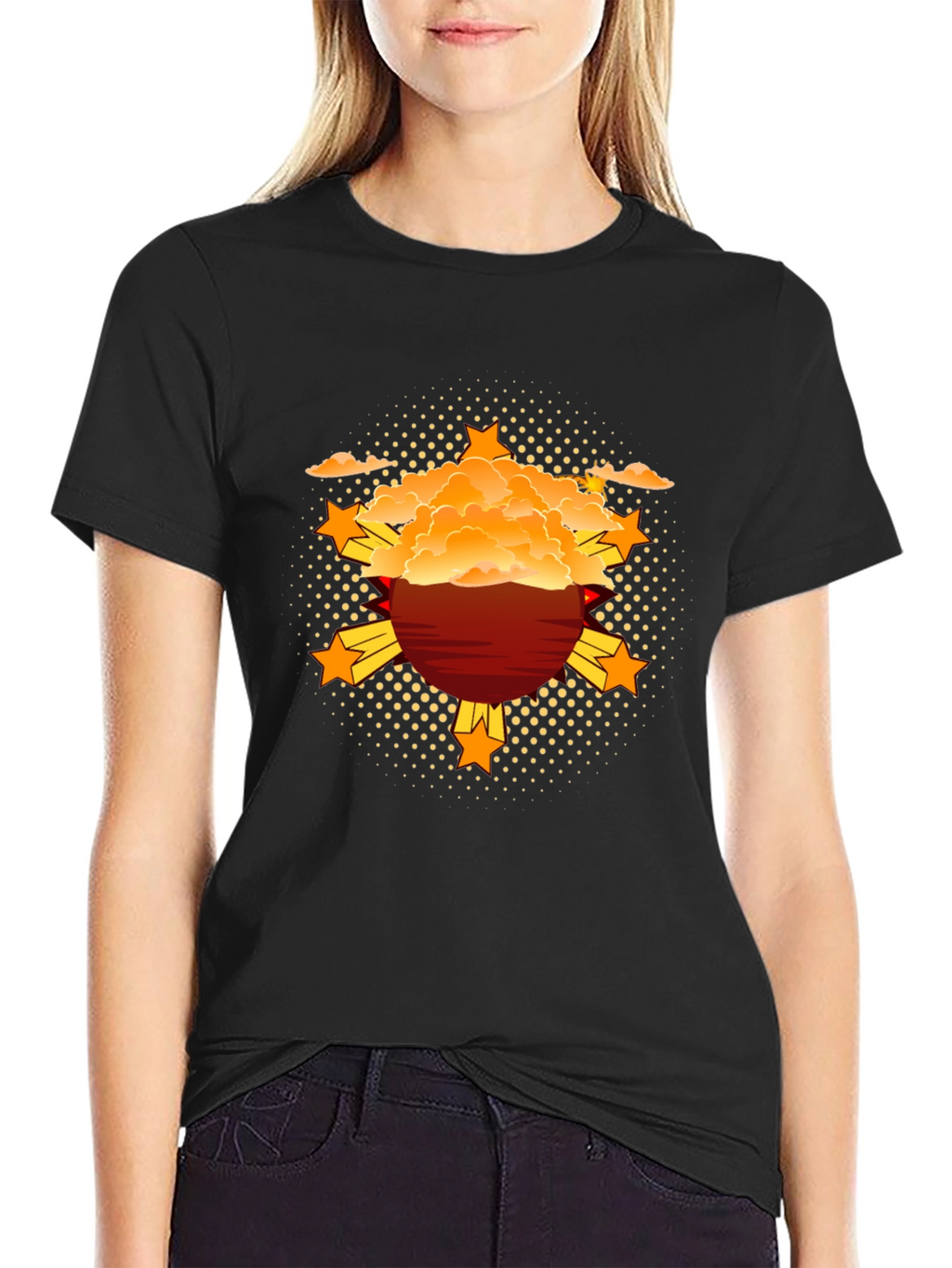 Filipino Pride T-Shirt - Sun & Stars Design