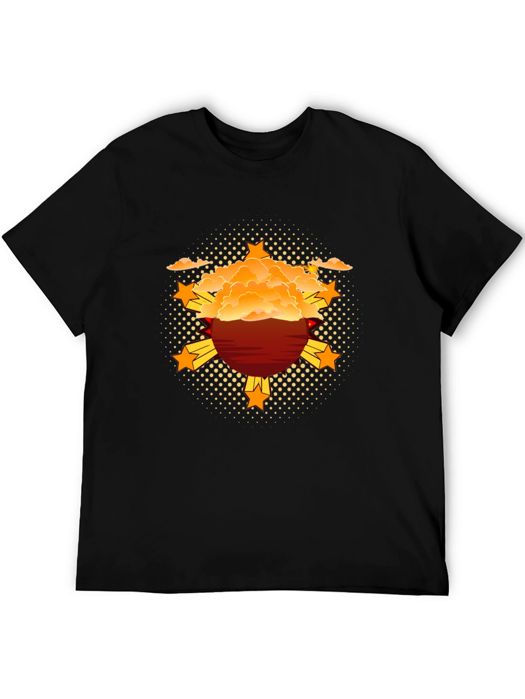 Filipino Pride T-Shirt - Sun & Stars Design