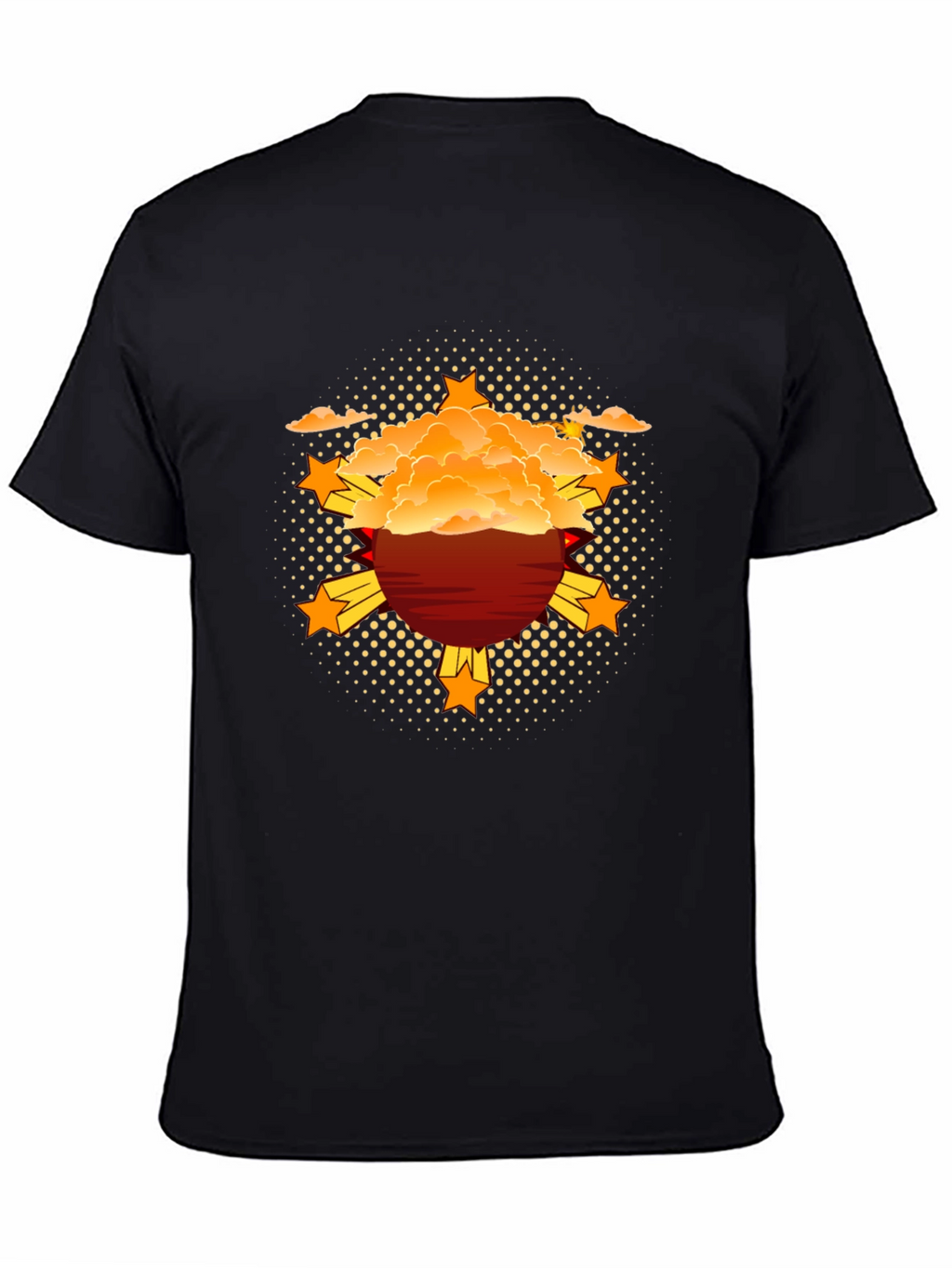 Filipino Pride T-Shirt - Sun & Stars Design