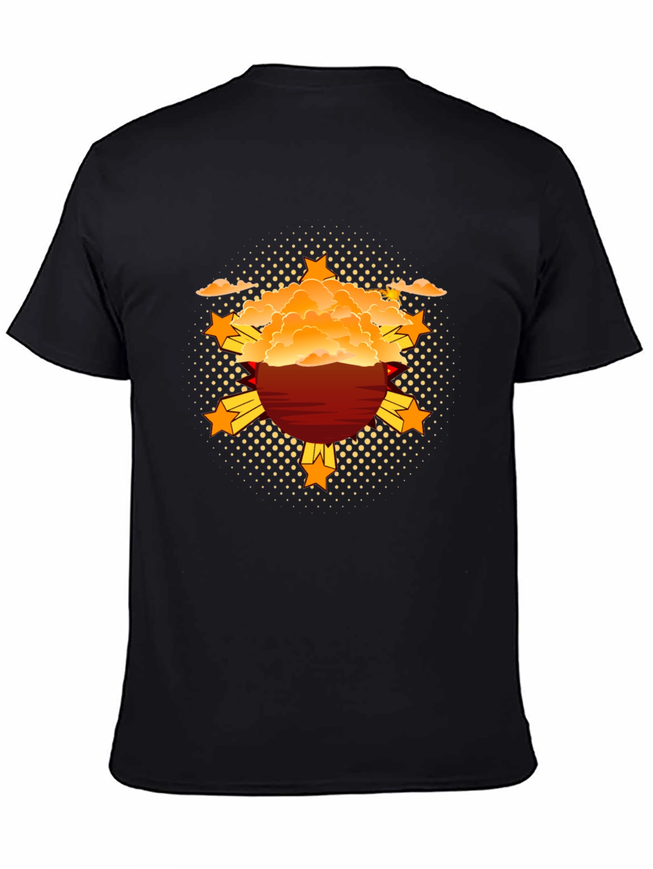 Filipino Pride T-Shirt - Sun & Stars Design