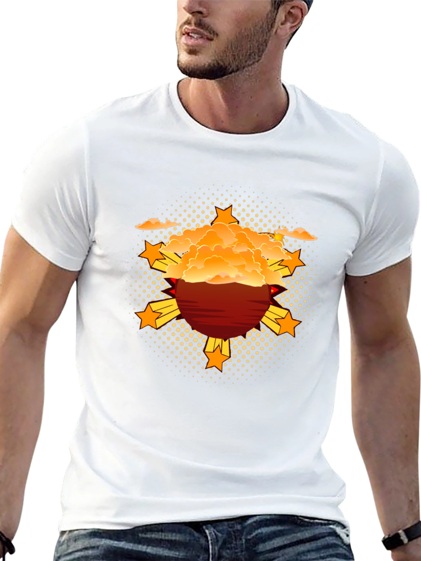 Filipino Pride T-Shirt - Sun & Stars Design