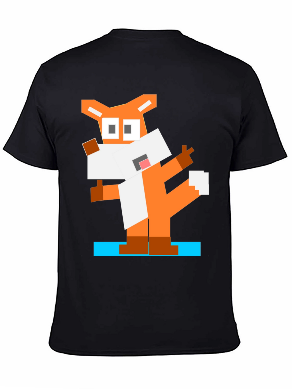 Pixel Art Fox T-Shirt - Retro Gaming Style