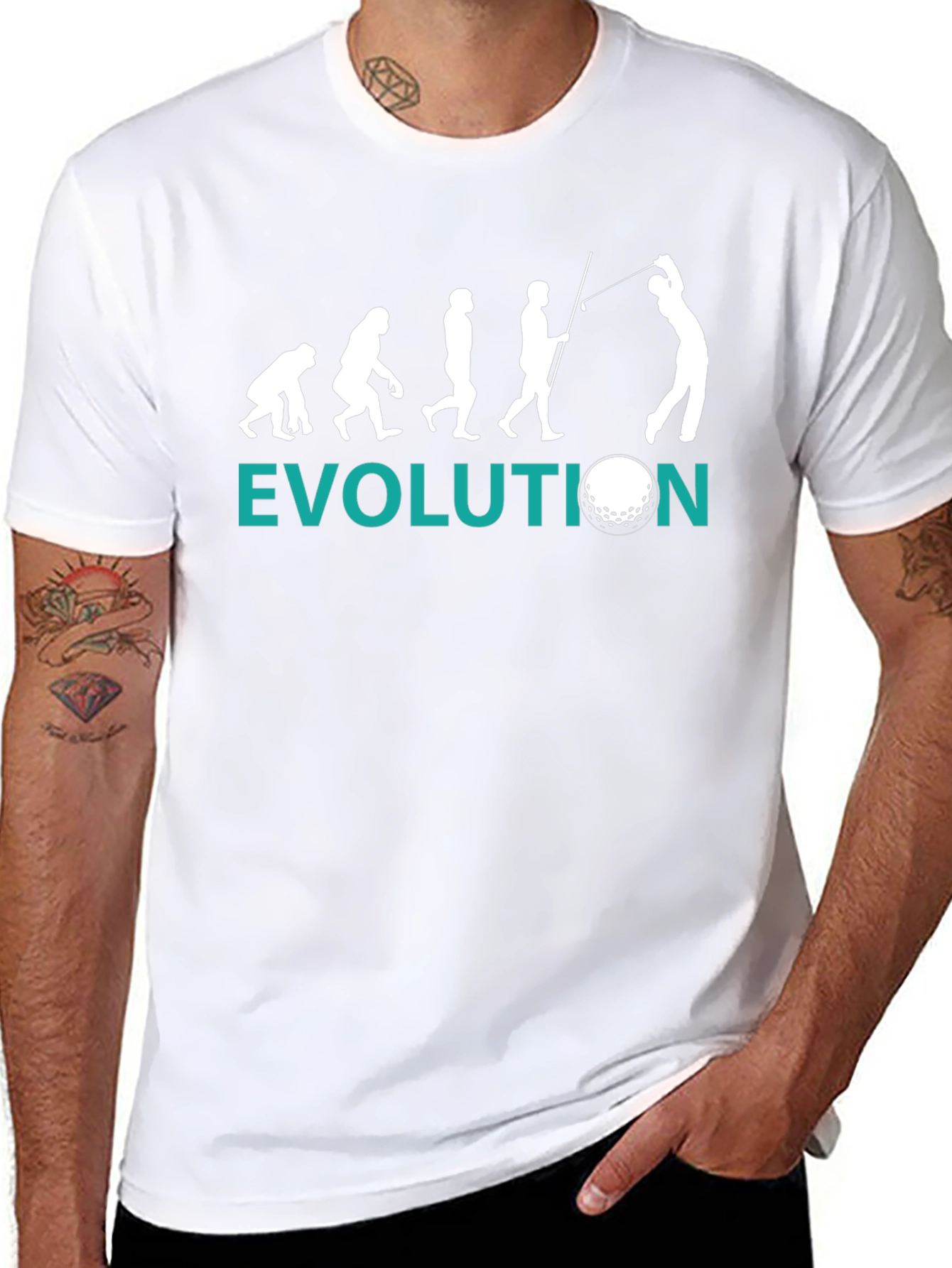 Golf Evolution Graphic T-Shirt