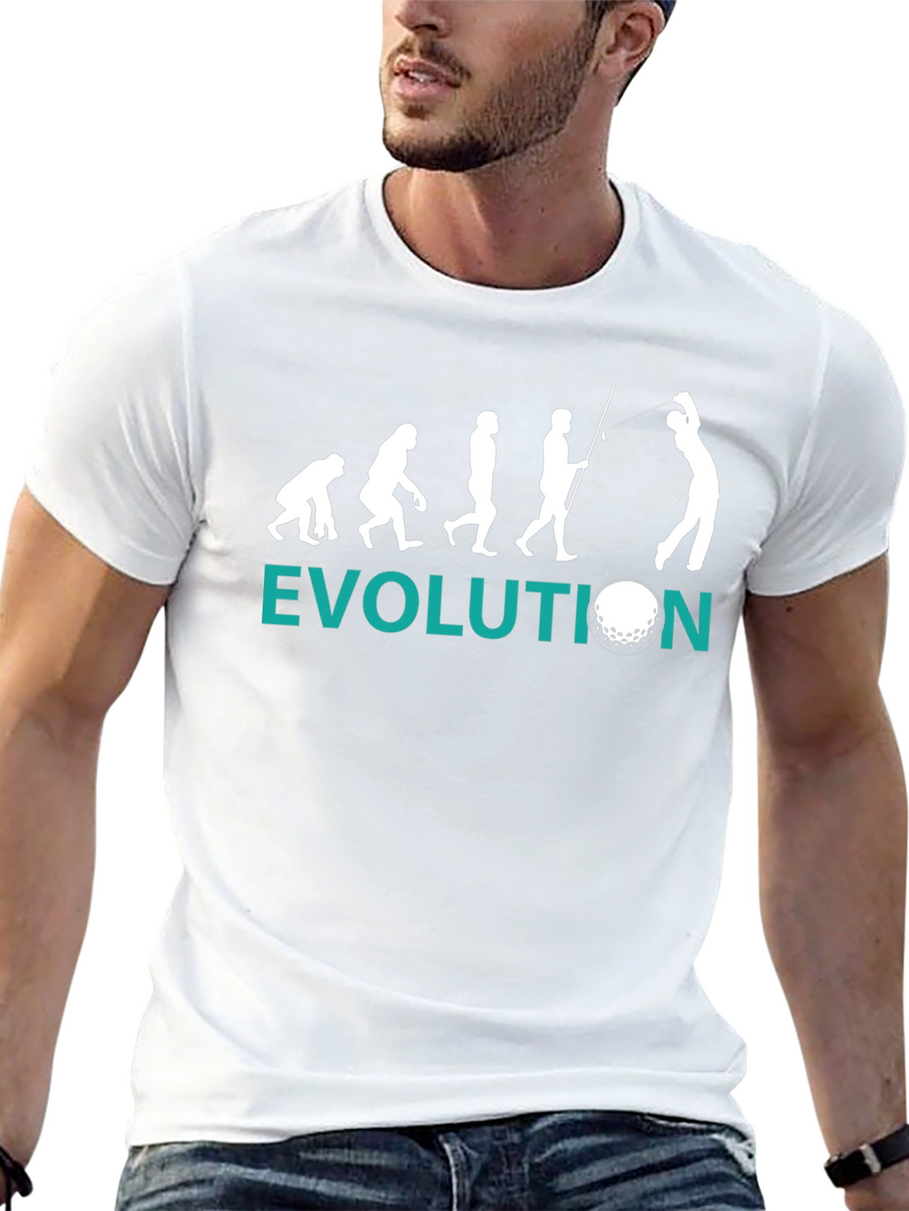 Golf Evolution Graphic T-Shirt