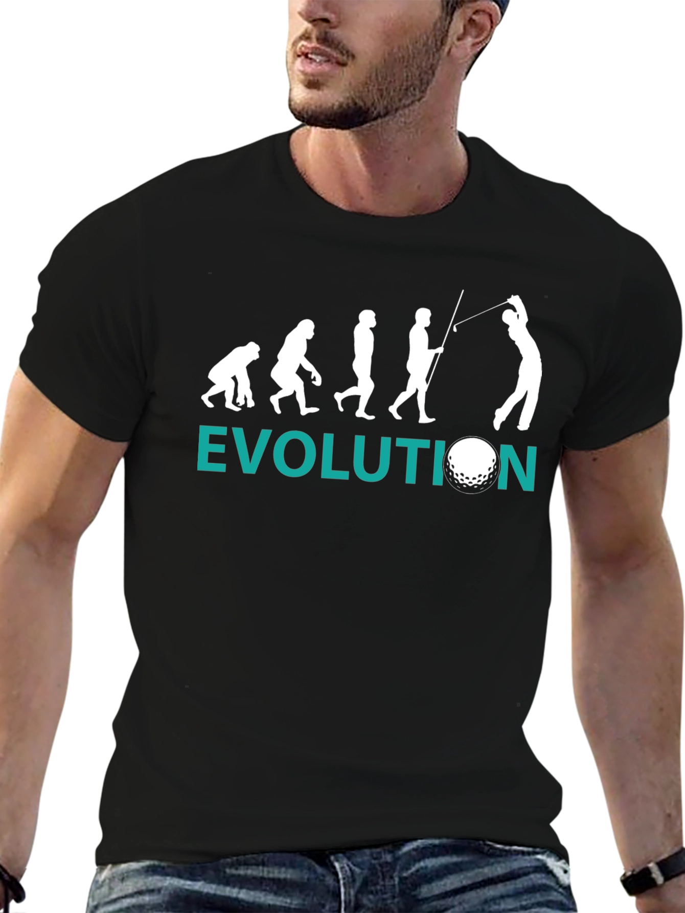Golf Evolution Graphic T-Shirt